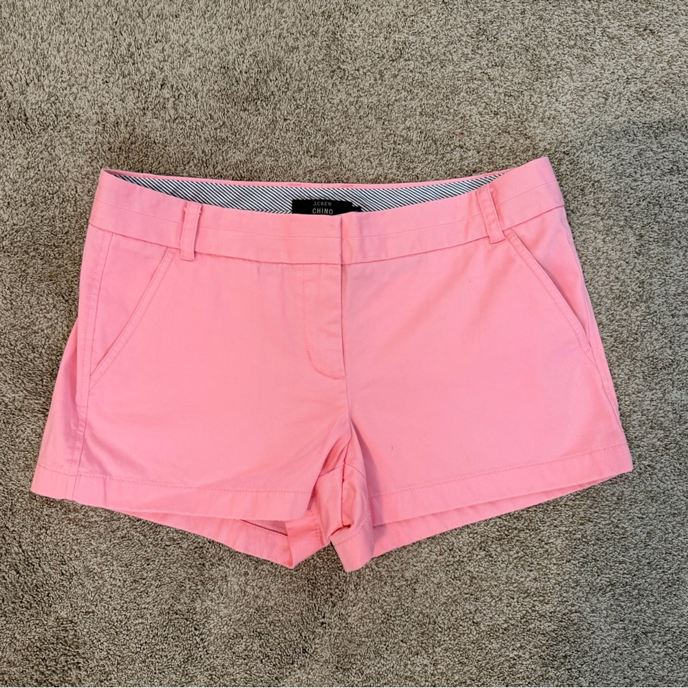 J. Crew Pink Women’s Chino Shorts